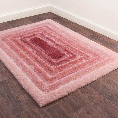 3D Time Gate Rugs in Blush