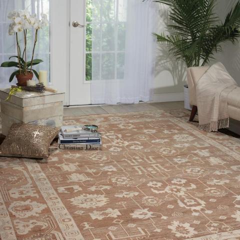 Aldora ALD06 Rugs in Mocha by Nourison