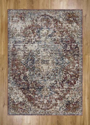 Alhambra Rug Antique Red 6504B  size