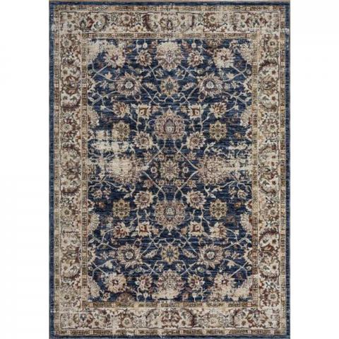 Alhambra rugs 6549A in LTblue Dblue