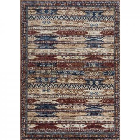 Alhambra rugs 6576A in IVORY RED