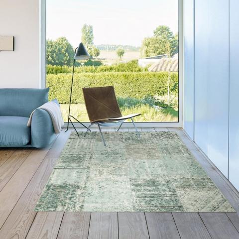 Amalfi Rugs 94010 5002 in Aqua