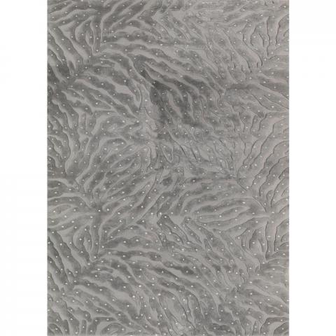 Amitta rugs in Slate by William Yeoward