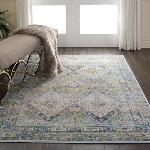 Ankara Global Rugs ANR07 in BLGRE