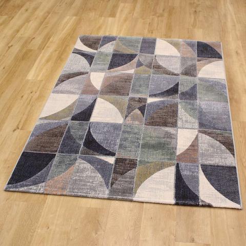 Art Deco Rug Galleria Blue Multi 650 6656 