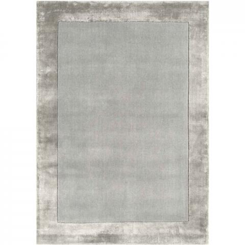 Ascot Wool Rug - Silver / 120cm