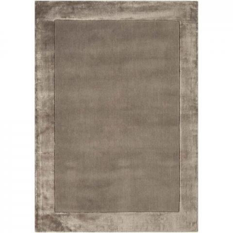 Ascot Wool Rug - Taupe / 160cm