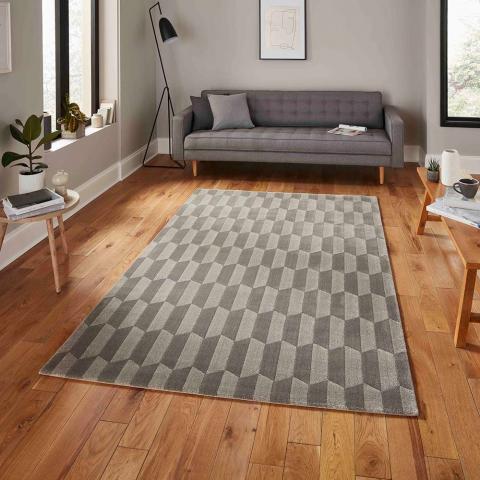 Aurora 54207 Grey Rug 