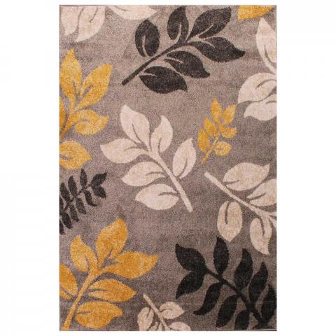 Bali Rugs 3908A in Grey and Yellow