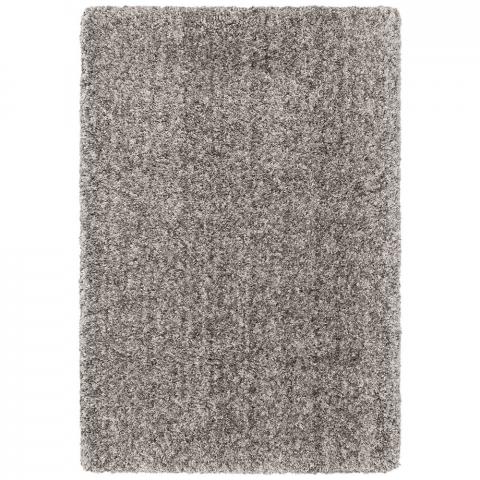 Barnaby Soft Shaggy Rug Plain Graphite Swatch 