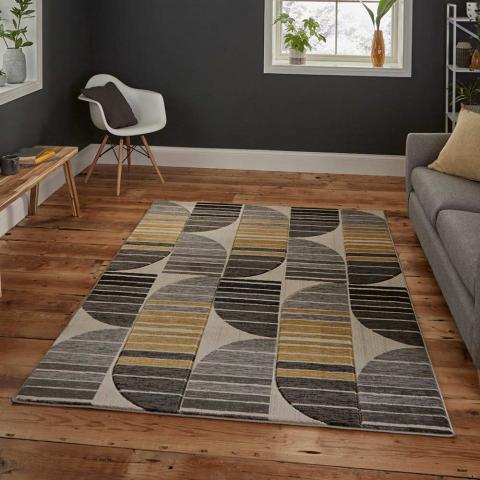 Beige Yellow Rug Pembroke HB33 