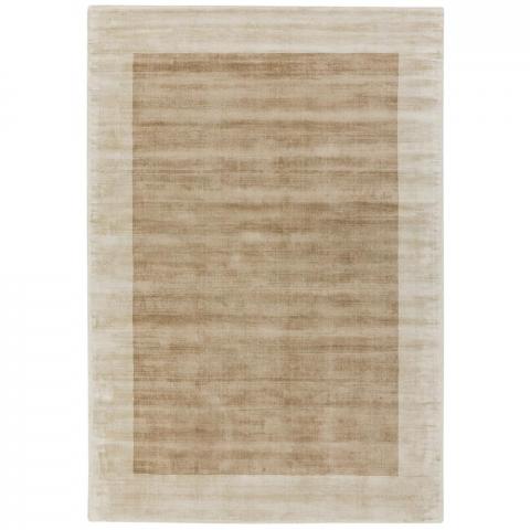 Blade Border Rugs in Putty and Champagne