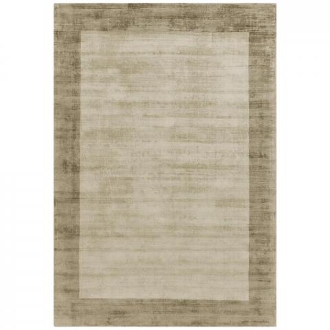 Blade Border Rugs in Smoke Putty