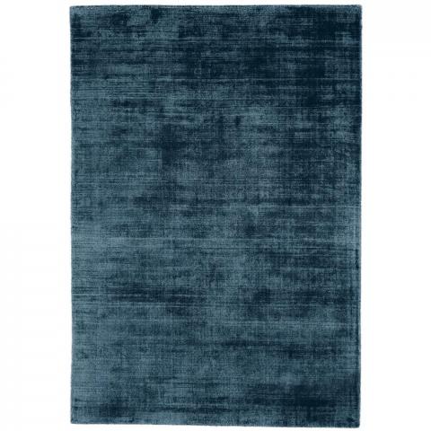 Blade Plain Rugs in Teal