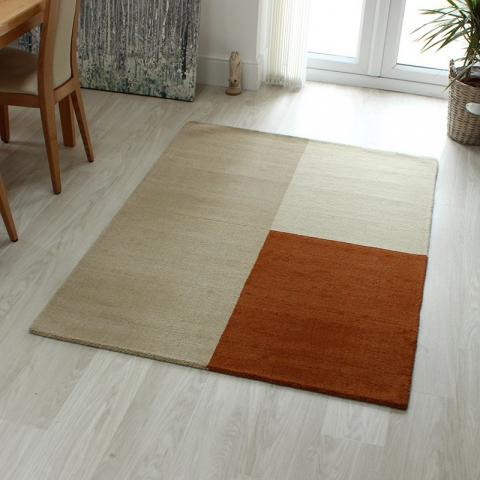 Blox Rug Copper 