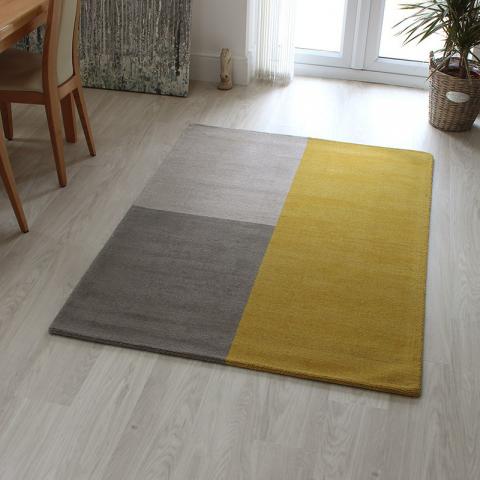 Blox Rug Mustard 