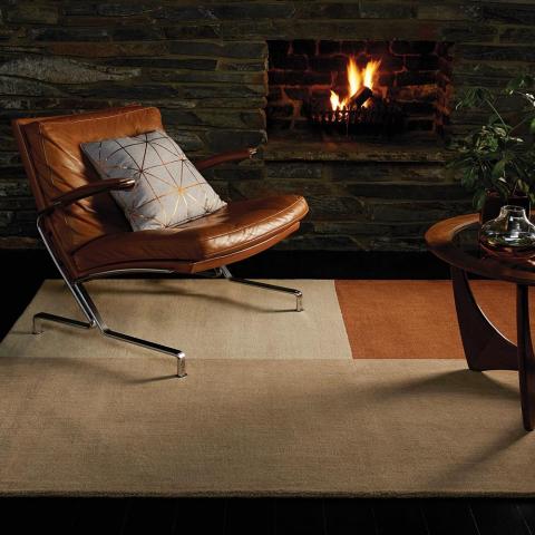 Blox Rugs in Copper