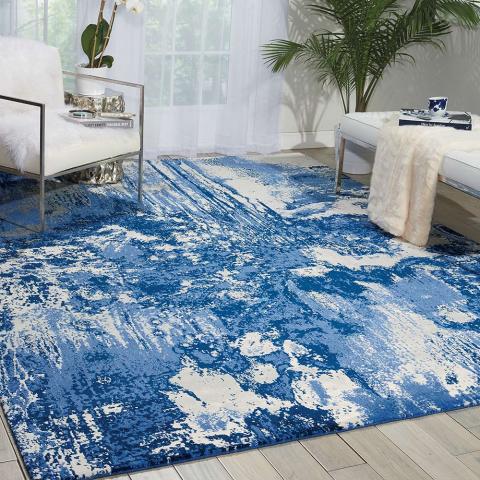 Blue Ivory Twilight Rug Paint TWI24 