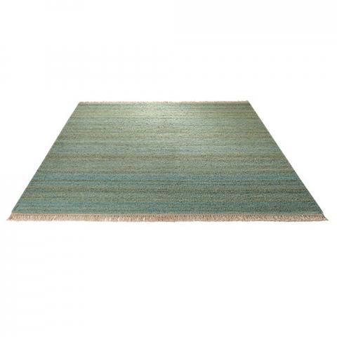 Blurred Rug in Green