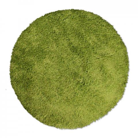 Boston Circle Rugs in Lime