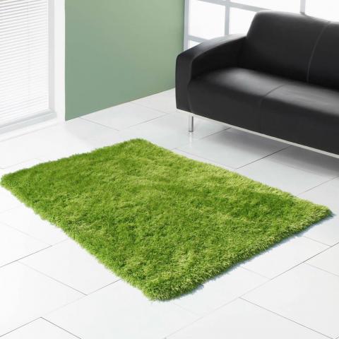 Boston Rugs in Lime