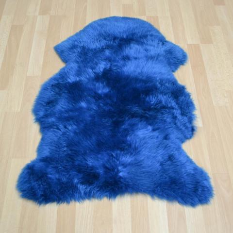 Bowron Sheepskin Rugs in Fiord Blue