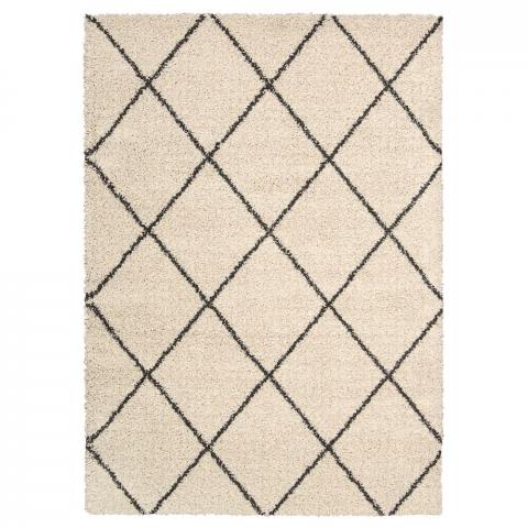 Brisbane Rugs BRI03 in Ivory and Charcoal