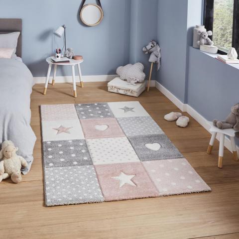 Brooklyn Kids 20339 Rugs in Pink