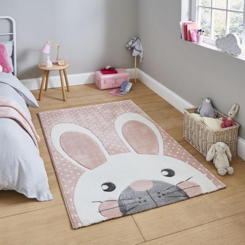 Brooklyn Kids 20341 Rugs in Pink