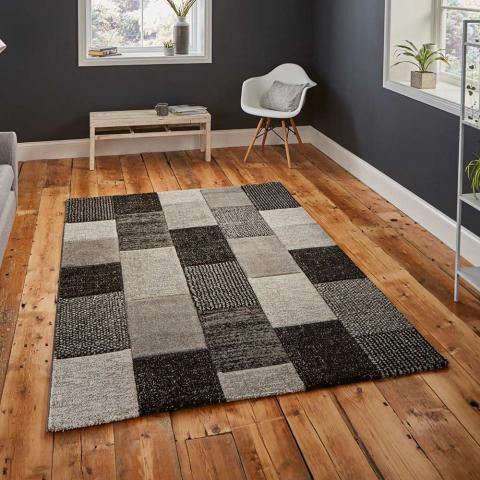 Brooklyn Rug 21830 Grey Black 