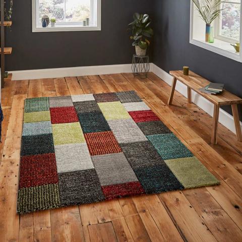 Brooklyn Rug 21830 Grey Multicolour 