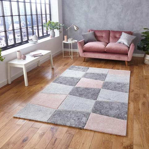 Brooklyn Rug 22192 Grey Rose  size