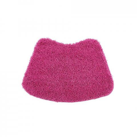 Buddy Bath Washable Curve Mat Rugs in Fuchsia Pink