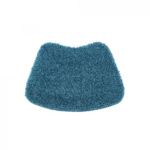 Buddy Bath Washable Curve Mat Rugs in Teal Blue