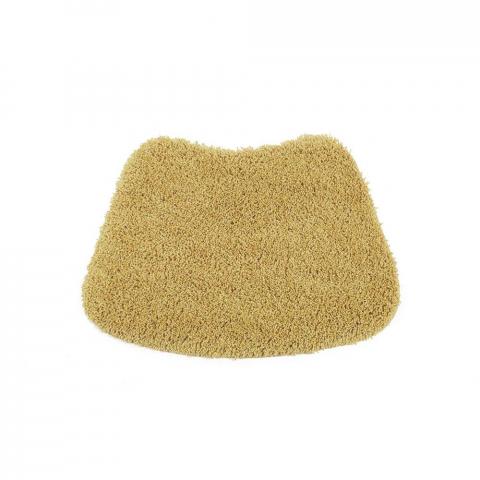 Buddy Bath Washable Curve Mat Rugs in Ochre Yellow