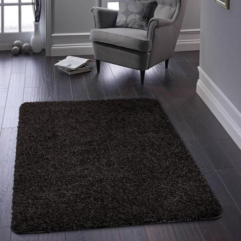 Buddy Washable Rugs in Black