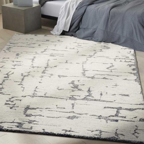 Calvin Klein Rug CK009 Blue Sculptural 