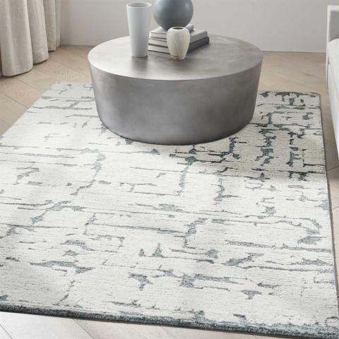 Calvin Klein Rug CK009 Teal Sculptural 