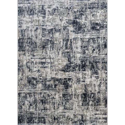 Canyon Modern Abstract Rugs 52006 7777 in Grey