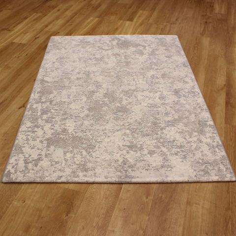 Canyon Pale Cream Grey Rug 6484 