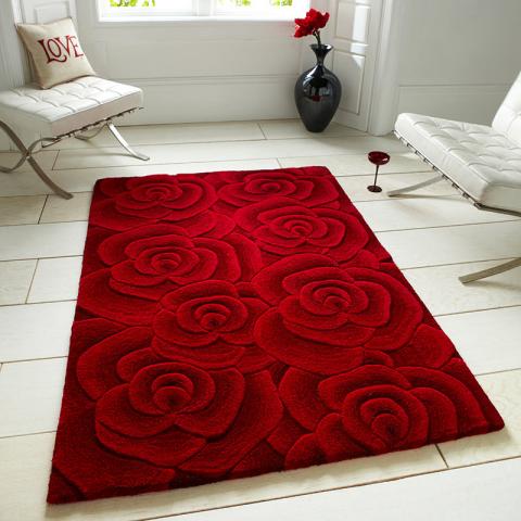 Carved Rose Red 