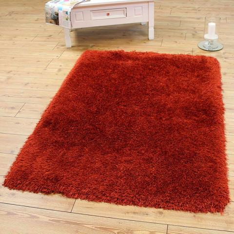 Cascade Round Rug Paprika 