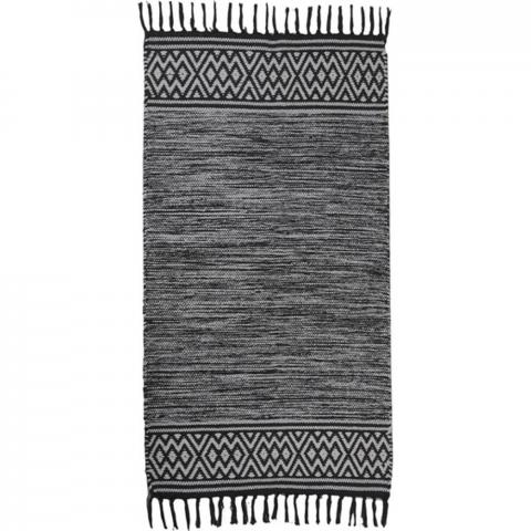 Cato Weave Rug - Black / Grey