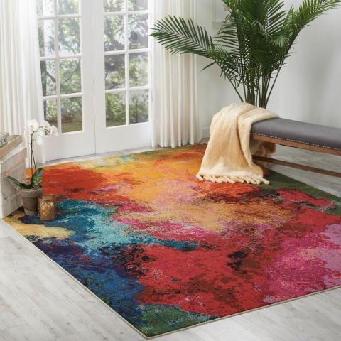 Celestial Rugs CES04 Palt by Nourison