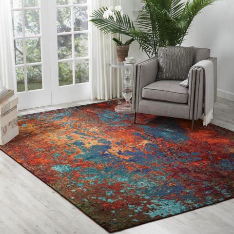 Celestial Rugs CES08 Wave by Nourison