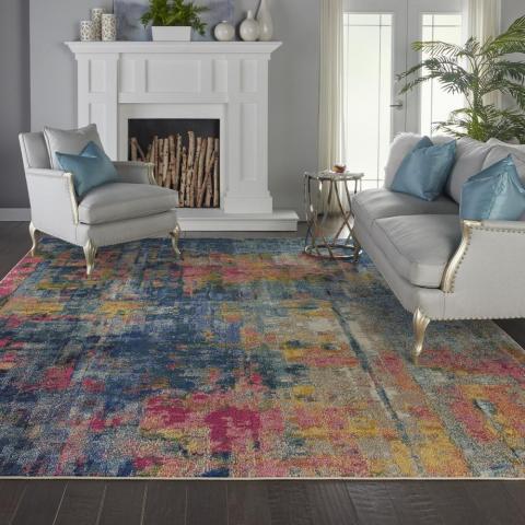 Celestial Rugs CES09 Wave by Nourison