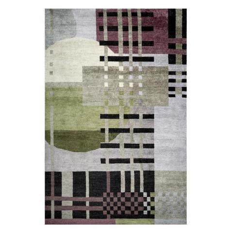 Chandigarh Rugs in Berry by Designers Guild