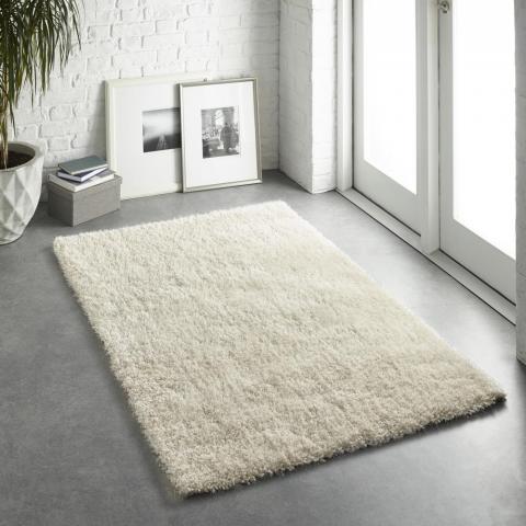 Chicago Shaggy Rugs in Cream