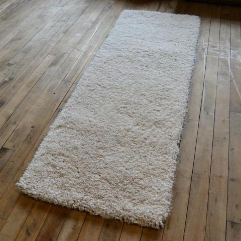 Chicago Shaggy Rugs in Cream