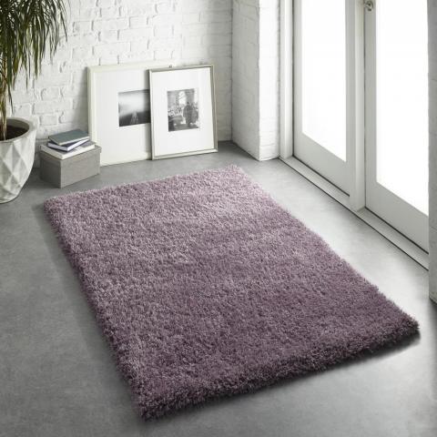 Chicago Shaggy Rugs in Lavender